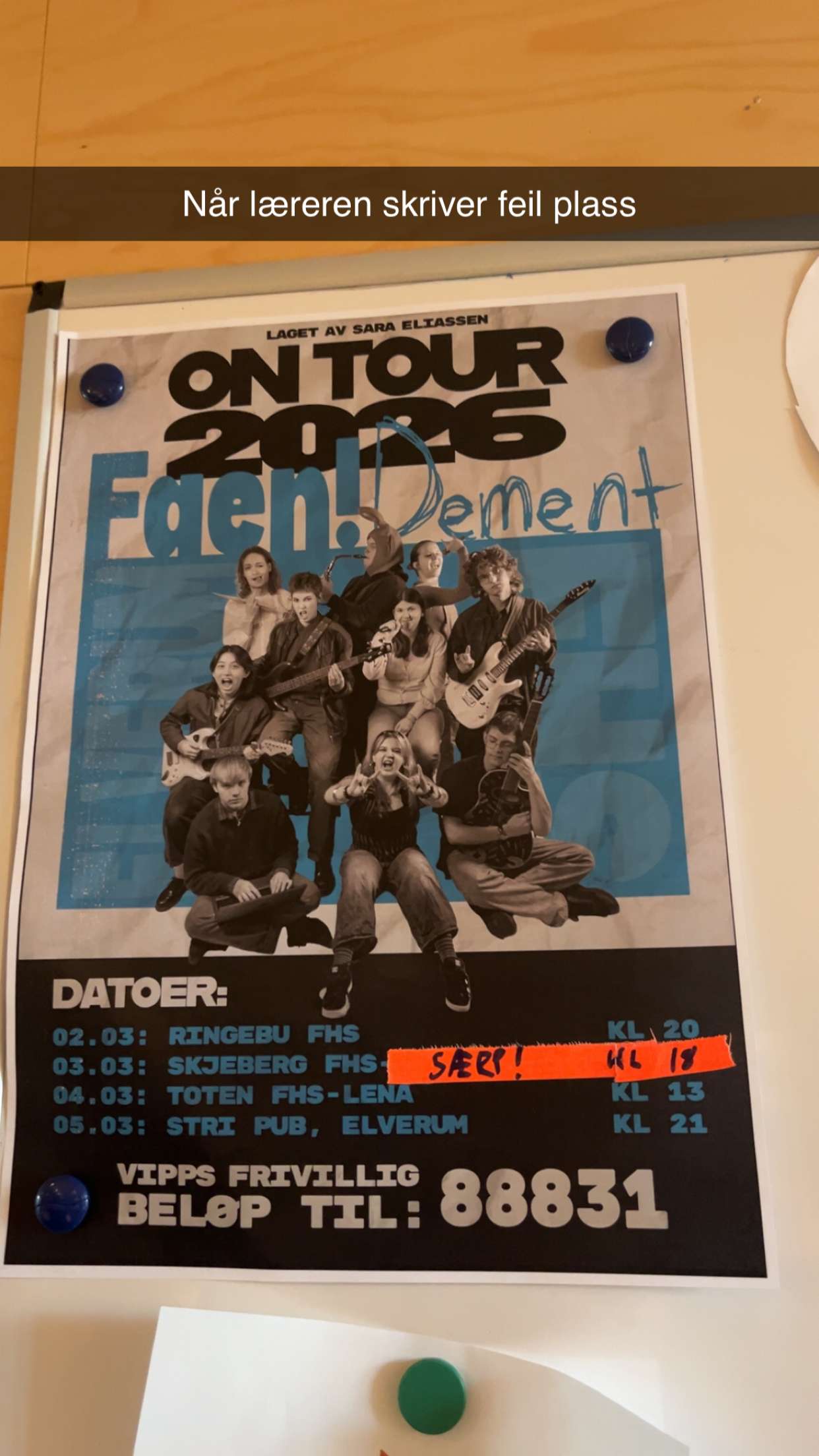 Turné og London-tur